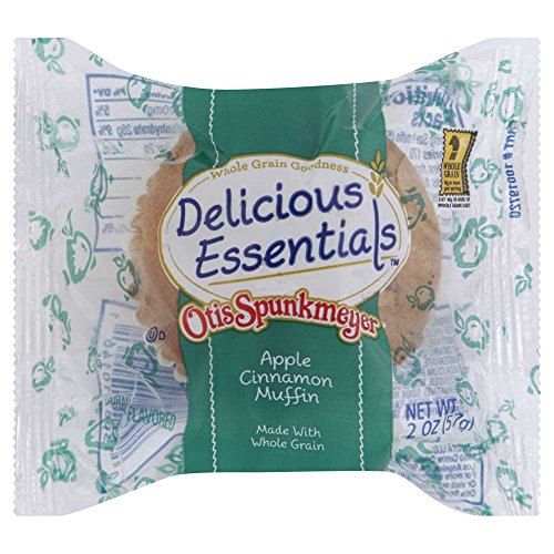 MUFFIN APPLE-CINNAMON WHOLE GRAIN INDIVIDUALLY_WRAPPED FROZEN  72/2 OZ