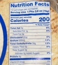 BREAD PITA ORIGINAL WHITE 6"  12/10 CT