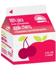 JUICE APPLE CHRY CARTON / 70/4 OZ / ARDMORE-