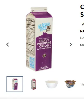 CREAM HVY 36% TFF / 12/32 OZ / NTRSBST