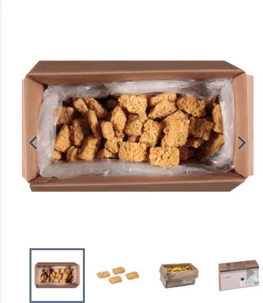 POLLOCK NUGGET POTATO CRNCH FZ / 1/10 LB / VIKING