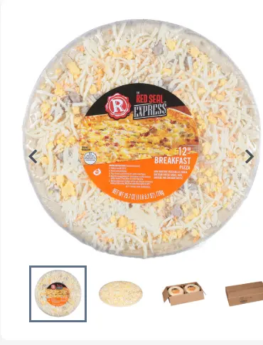 PIZZA BRKFST 12" FZ / 12/1 CT / REDSEALX 