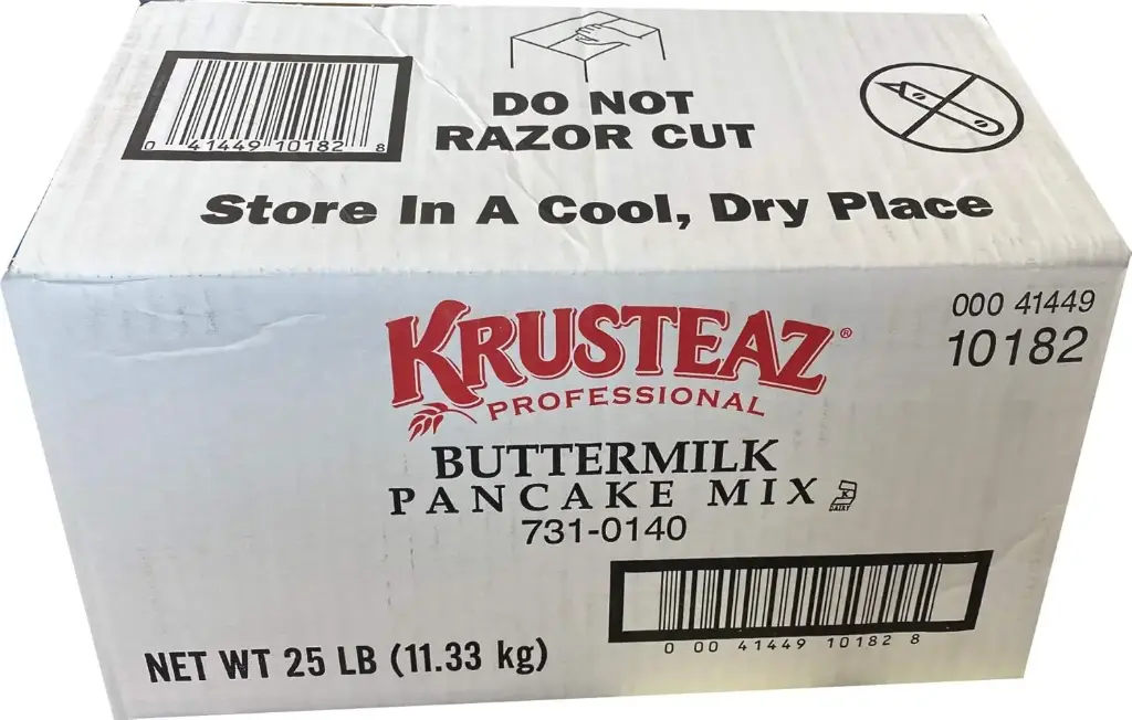 PANCAKE MIX BUTTERMILK / 1/25 LB / KRUSTEAZ