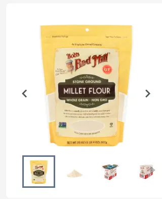 FLOUR MILLET GLUTEN FREE	4/20 OZ	BOBSRDML