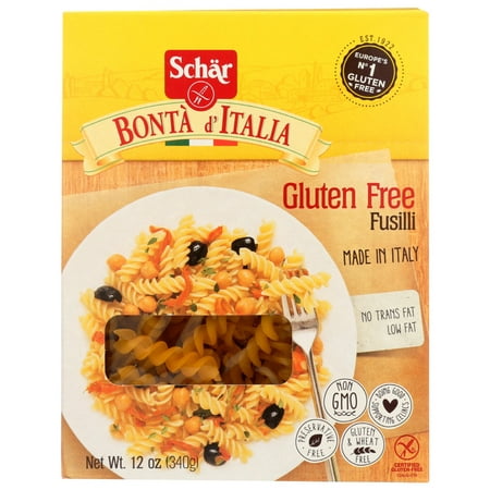 PASTA FUSILLI GF	10/12 OZ	SCHAR	
