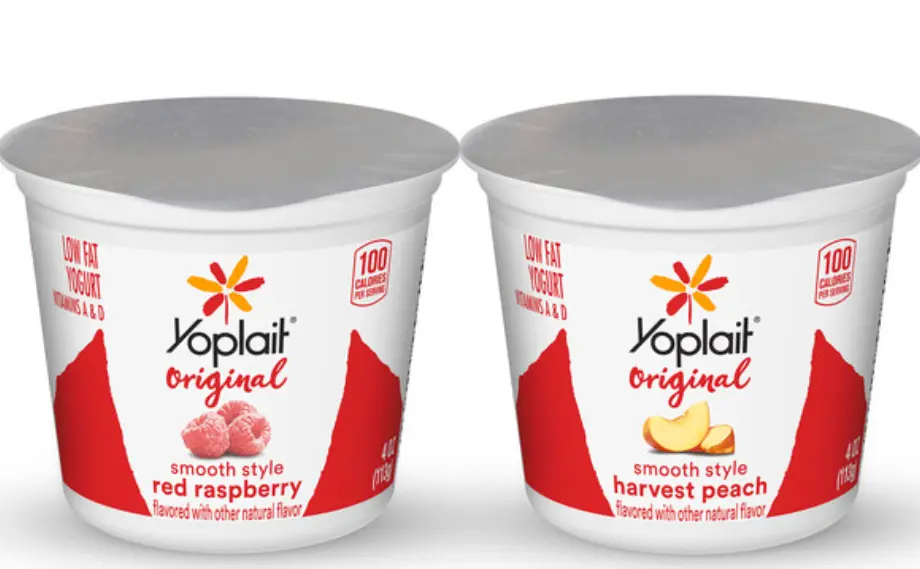  YOGURT RSPBRY PEACH ORGNL TFF	48/4 OZ	YOPLAIT 