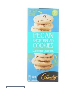COOKIE SHRTBRD PECAN  6/6.25OZ PMLSPRDC	 