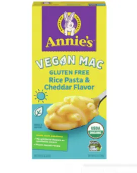  PASTA DNR ELBOW VEGAN &	12/6 OZ	ANNS	