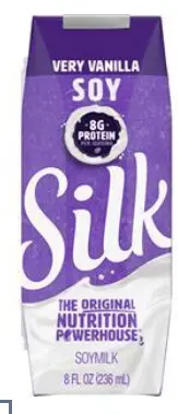 MILK SOY VERY VANILLA ASEPTIC SINGLE SERVE 18/8 OZ
