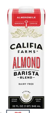MILK ALMOND BARISTA 12/32 OZ