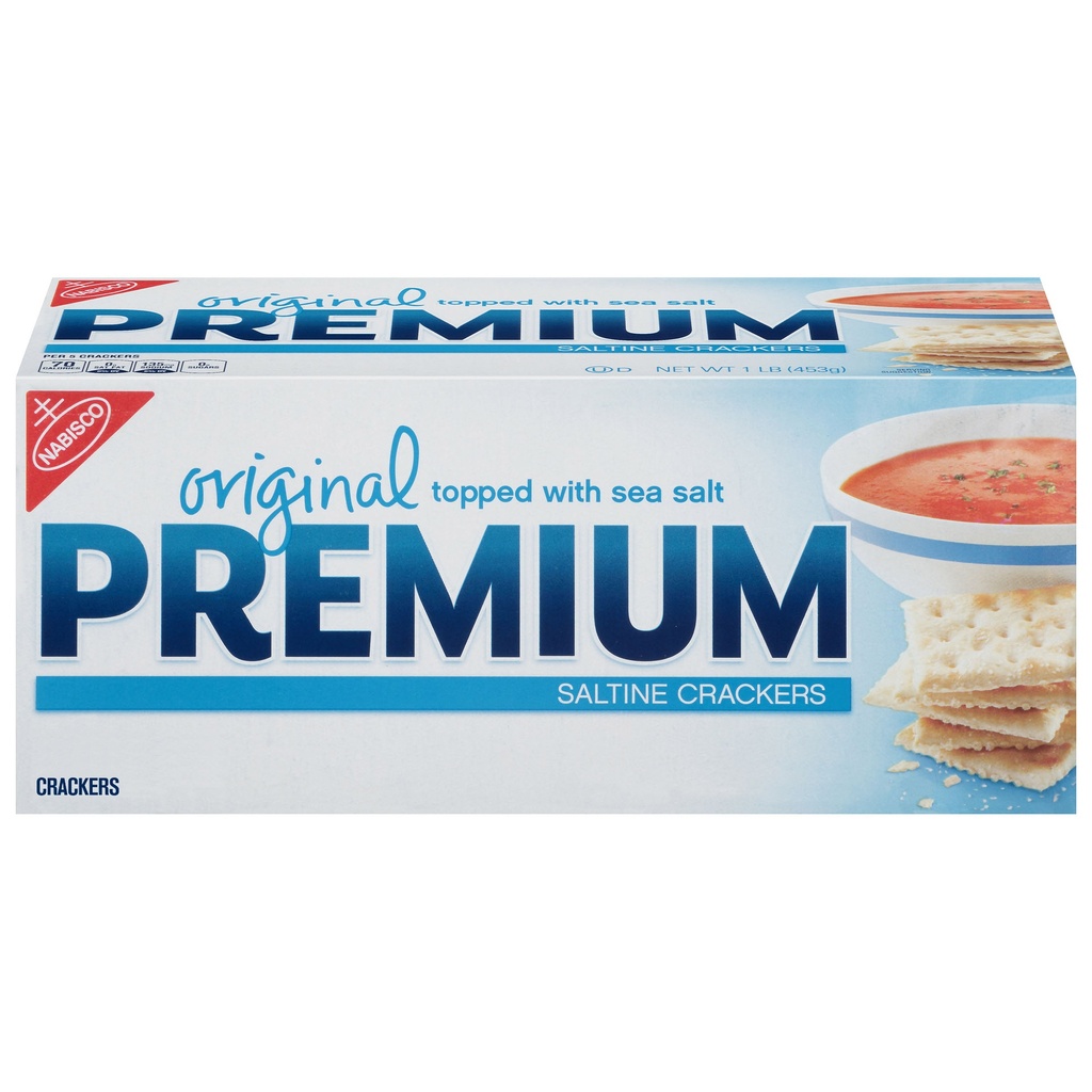 CRACKER SALTINE PREMIUM 12/1 LB