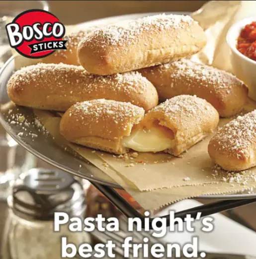 BREADSTICK CHEESE SEVEN IN FROZEN BOSCOS  108/3 OZ