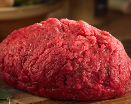 BEEF GROUND CHUCK 60% PORK 40% FROZEN RANAHAN RANCH  4/5 LB