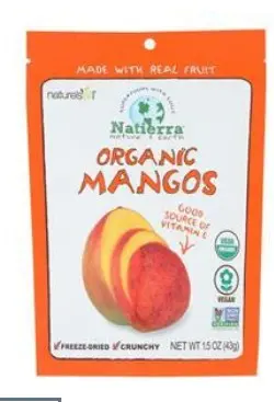 MANGOS FREEZE DRIED  12/1.5 OZ
