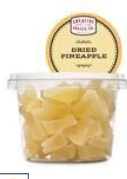 PINEAPPLE DRIED CUP SNACK  6/10 OZ