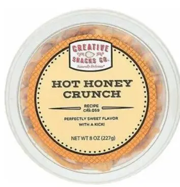 CRUNCH HONEY HOT SNACK  6/8 OZ