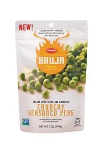 PEAS SEASONED CRUNCHY SNACK BHUJA 6/7 OZ
