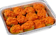 PEPPERS STUFFED W/RICE AND BEEF WEST CREEK  4/83 OZ