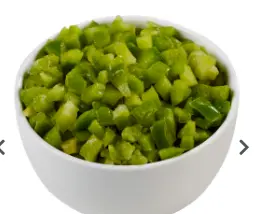 PEPPERS GREEN DICED WEST CREEK 1/2 LB