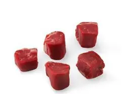 BEEF BISTRO TENDER STEAK BUTTERFLY CUBED 28/6 OZ