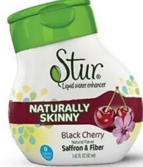 CHERRY BLACK SKINNY ENHANCER WATER 6/1.42 OZ