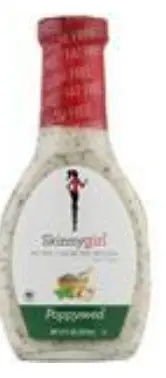 DRESSING POPPY SEED SUGAR FREE SKINNY GIRL  12/8 OZ