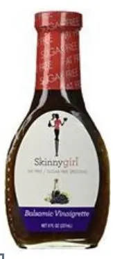 BALSAMIC DRESSING SKINNY GIRL 12/8 OZ