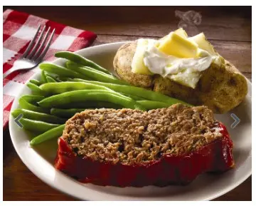 MEATLOAF W/VIDALIA ONION FROZEN 4/5 LB