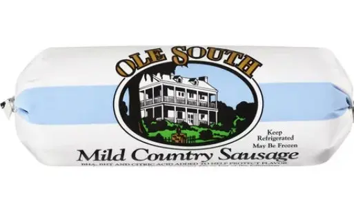 SAUSAGE BULK ROLL FROZEN OLE SOUTH  4/5 LB