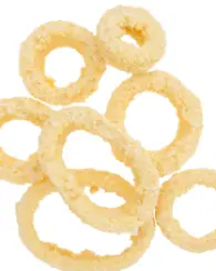 APPETIZER ONION RING BREADED GOURMET 3/4" FROZEN  12/2 LB