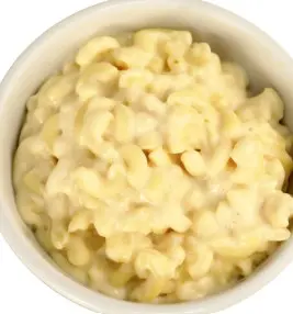 MACARONI AND CHEESE THREE CHEESE WHITE FROZEN 4/5 LB