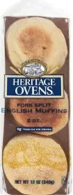 MUFFIN ENGLISH FORK SPLIT TWO OUNCE 24/6 CT