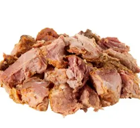PORK BARBEQUE PULLED SEASONED FULLY-COOKED FROZEN TRU Q BARBEQUE  4/5 LB