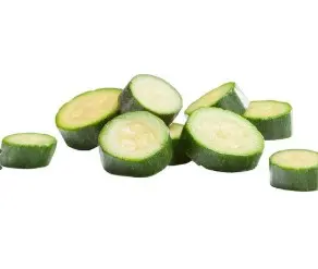 ZUCCHINI SLICED CRINKLE CUT FROZEN  1/32 OZ