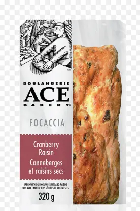 BREAD FOCACCIA CRNBRY RAISIN FZ	9/18 OZ	ACEBAKRY