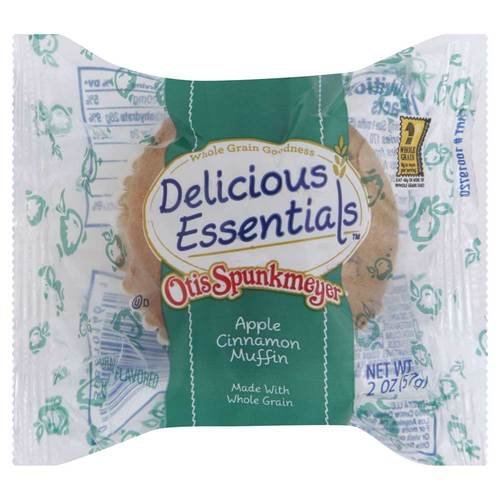 MUFFIN APPLE-CINNAMON WHOLE GRAIN INDIVIDUALLY_WRAPPED FROZEN  72/2 OZ