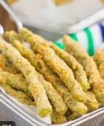 APPETIZER GREEN BEAN SPICY BREADED FROZEN  1/2 LB