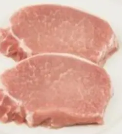 PORK LOIN CHOP BONELESS CENTER-CUT FROZEN 20/8 OZ