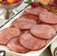BACON CANADIAN STYLE FULLY-COOKED FROZEN 11 PIECES PER OUNCE 4/2.5 LB