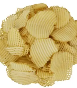 POTATO LATTICE CHIPS SKIN-ON FROZEN 1/5 LB