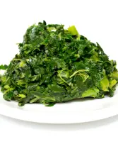 SPINACH CHOPPED WET-PACK POLY BAG 1/3 LB