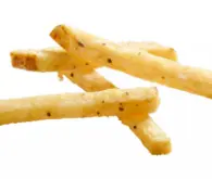 FRIES 3/8" SEA SALT AND PEPPER EXTRA-LONG-FANCY REGULAR CUT 1/5 LB