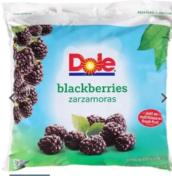BLACKBERRIES WHOLE INDIVIDUALLY_QUICK_FROZEN  1/5 LB