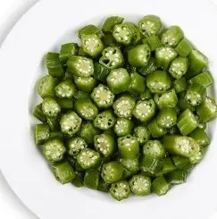 OKRA CUT INDIVIDUALLY_QUICK_FROZEN  1/2 LB