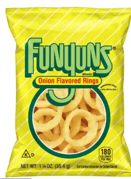 SNACK ONION LSS TFF / 64/1.25OZ / FUNYUNS