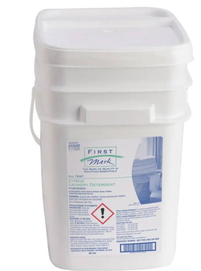 DETERGENT LAUNDRY POWDERED BRITE CITRUS 1/40 LB