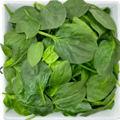 SPINACH WASHED&TRIMMED  2.5 LB