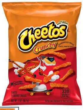 SNACK CHEESE CRNCHY TFF / 104/1 OZ / CHEETOS-