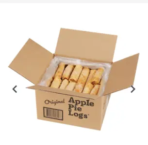 [600945] APPLE PIE LOG EGG ROLL SHAPED	72/2.3OZ	APLPIELG 