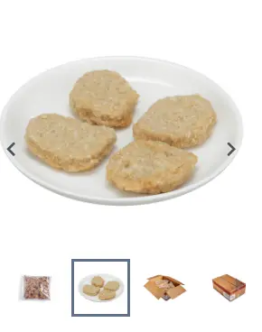 [366211] CHICKEN NUGGET BRD WHL GRAIN FC / 750/.69OZ / TYSON